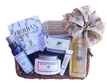 Lavender Basket Christmas 2023