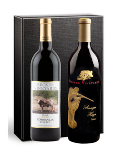 Christmas 2 Bottle Red Gift Box